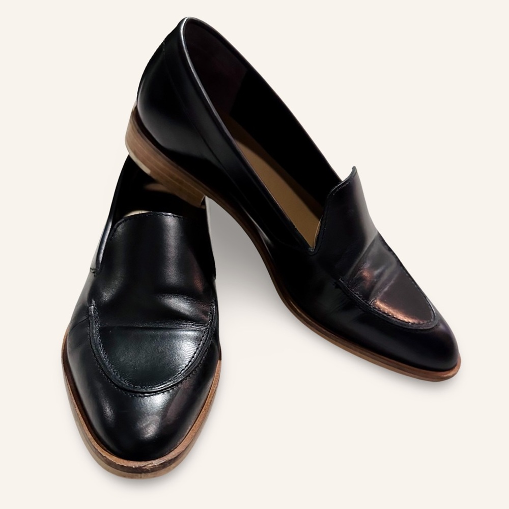 Everlane Leather Modern Loafer Black Size 7